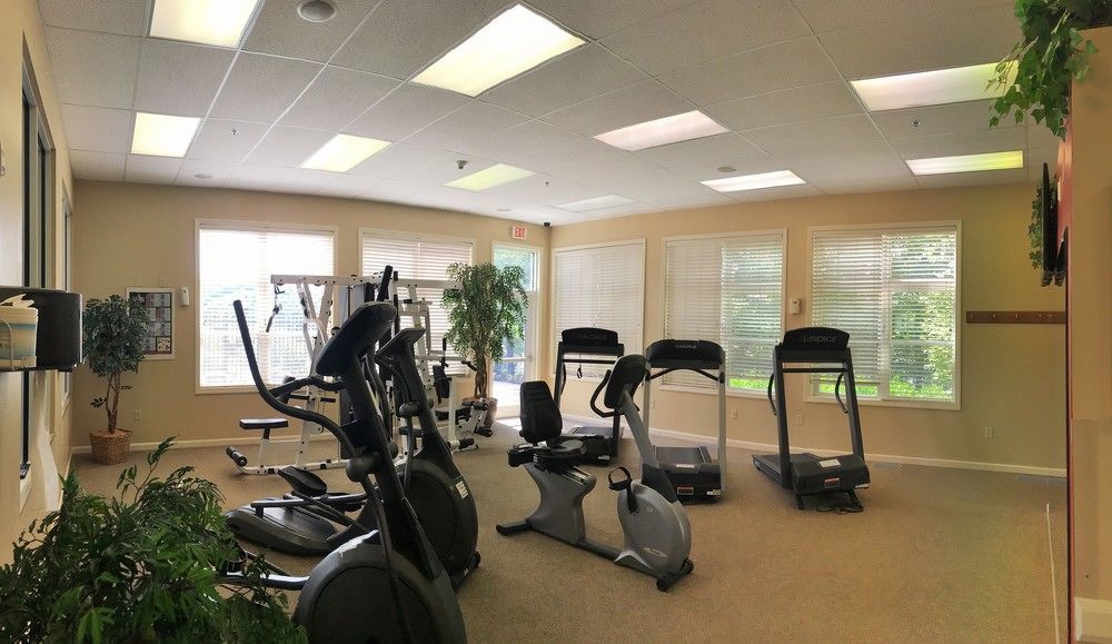 Vacation Village In The Berkshires Ганкок Екстер'єр фото The gym at the Village at Grand Traverse Commons